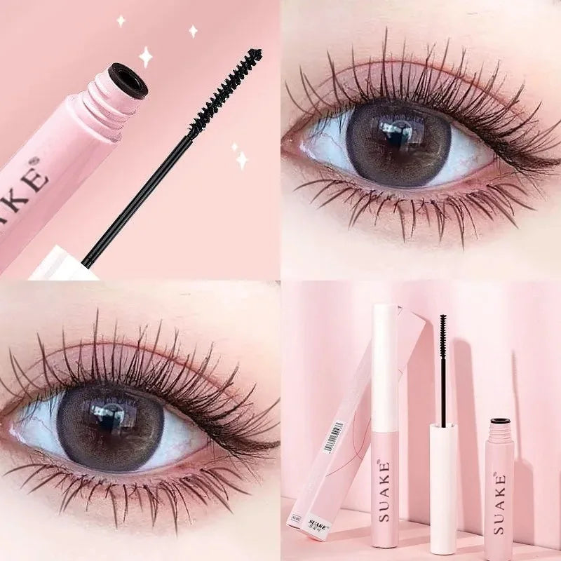 Mascara 3D Silk Fiber Mat Waterproof — Pinceau Ultra-Fin