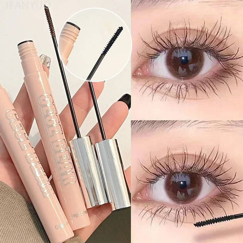 Mascara 3D Silk Fiber Mat Waterproof — Pinceau Ultra-Fin