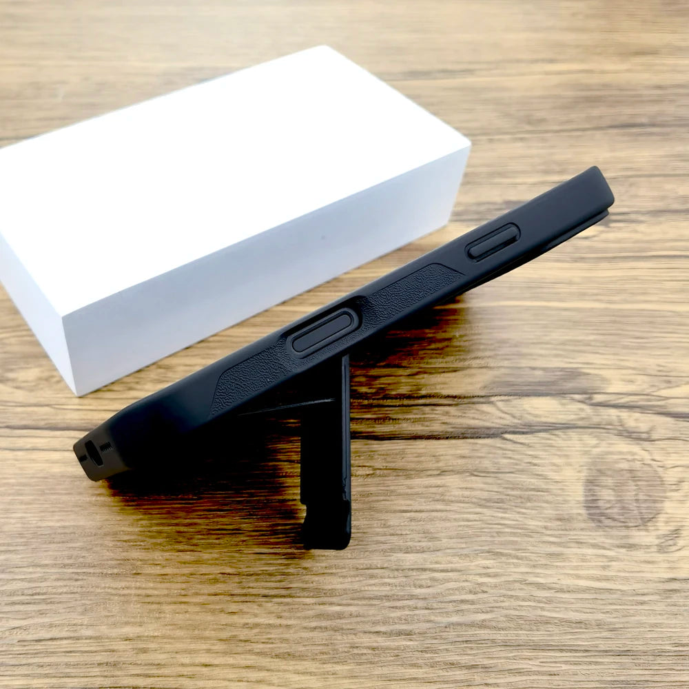 Coque Armor Antichoc iPhone 17/16/15/14/13 – MagSafe, Béquille & Protection Totale
