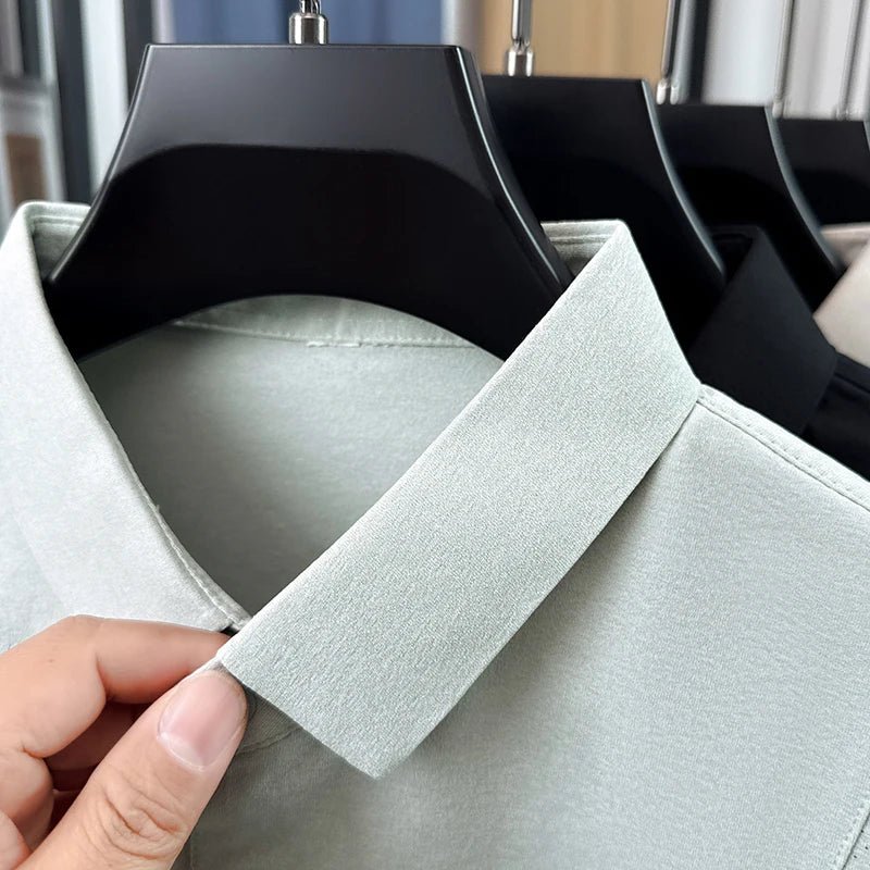 Polo Homme Manches Courtes – Style Minimaliste & Casual Été - ScopBazar