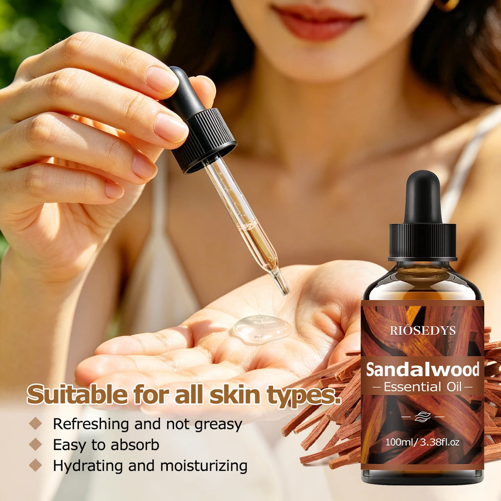 Huile Essentielle Bois de Santal – Massage & Soin Corps