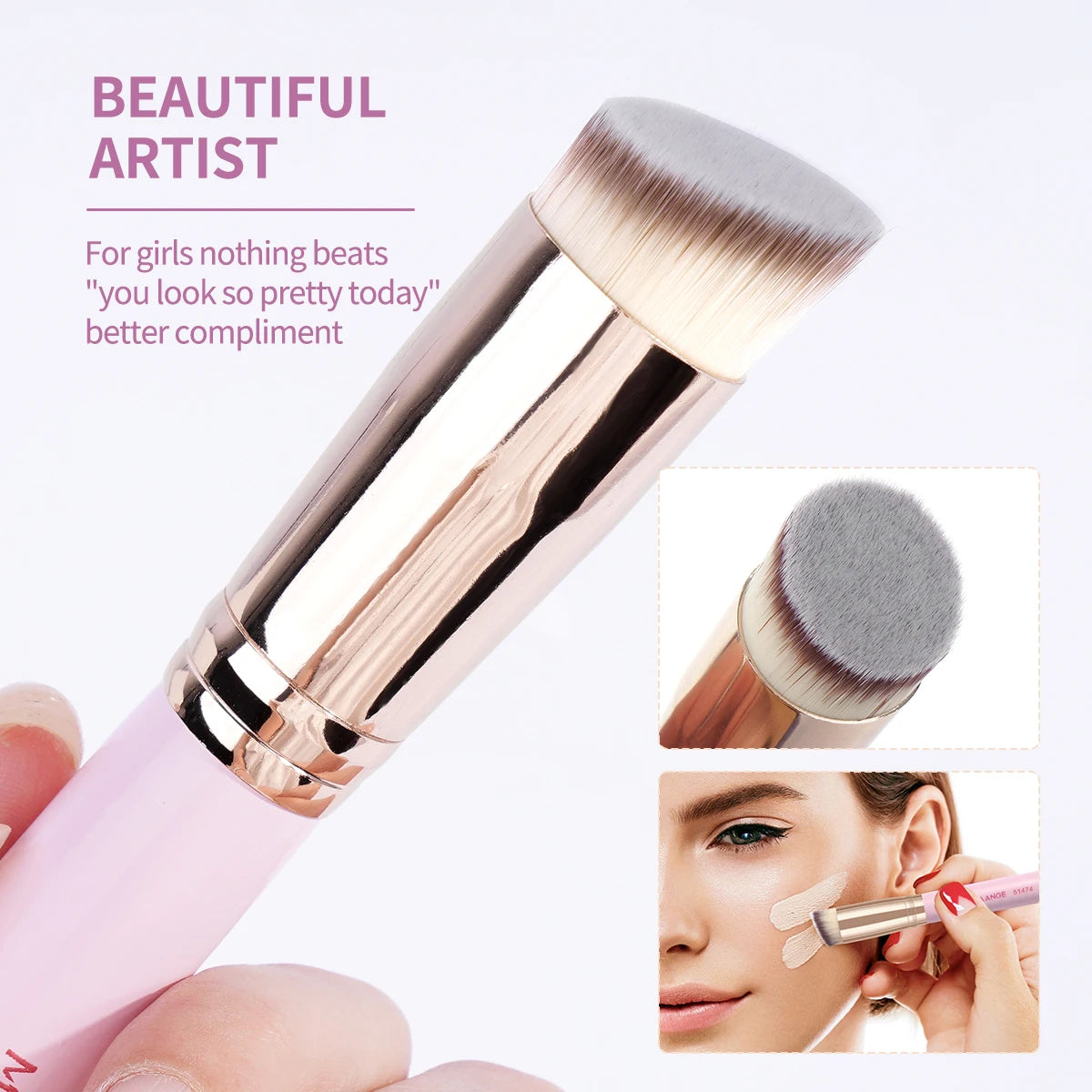 Set 7 Pinceaux Maquillage Teint & Yeux