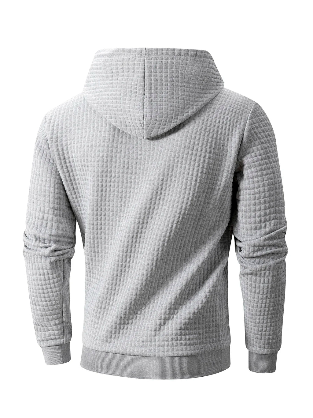 Sweat à Capuche Waffle Homme – Casual, Confortable & Tendance - ScopBazar