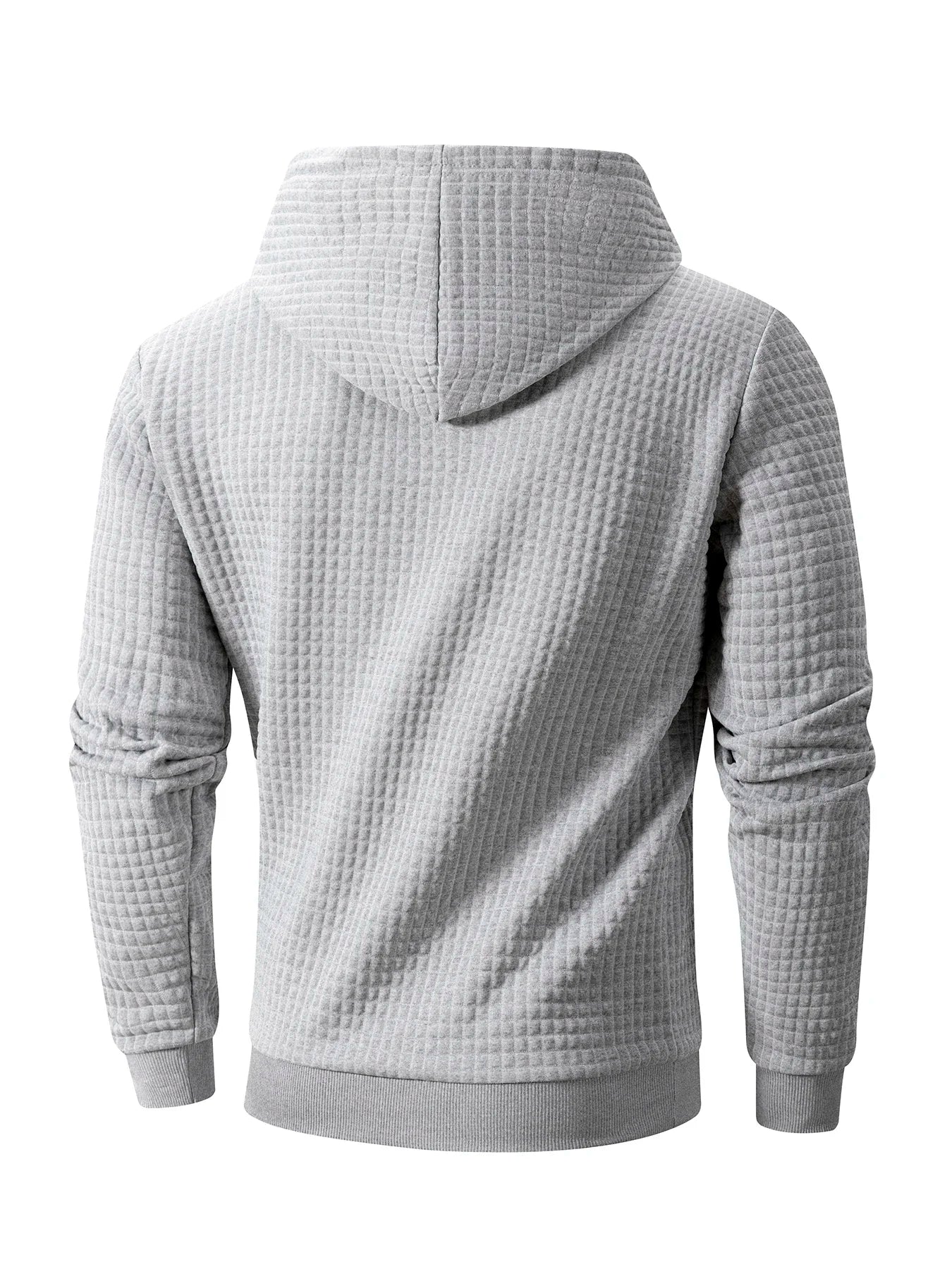 Sweat à Capuche Waffle Homme – Casual, Confortable & Tendance - ScopBazar
