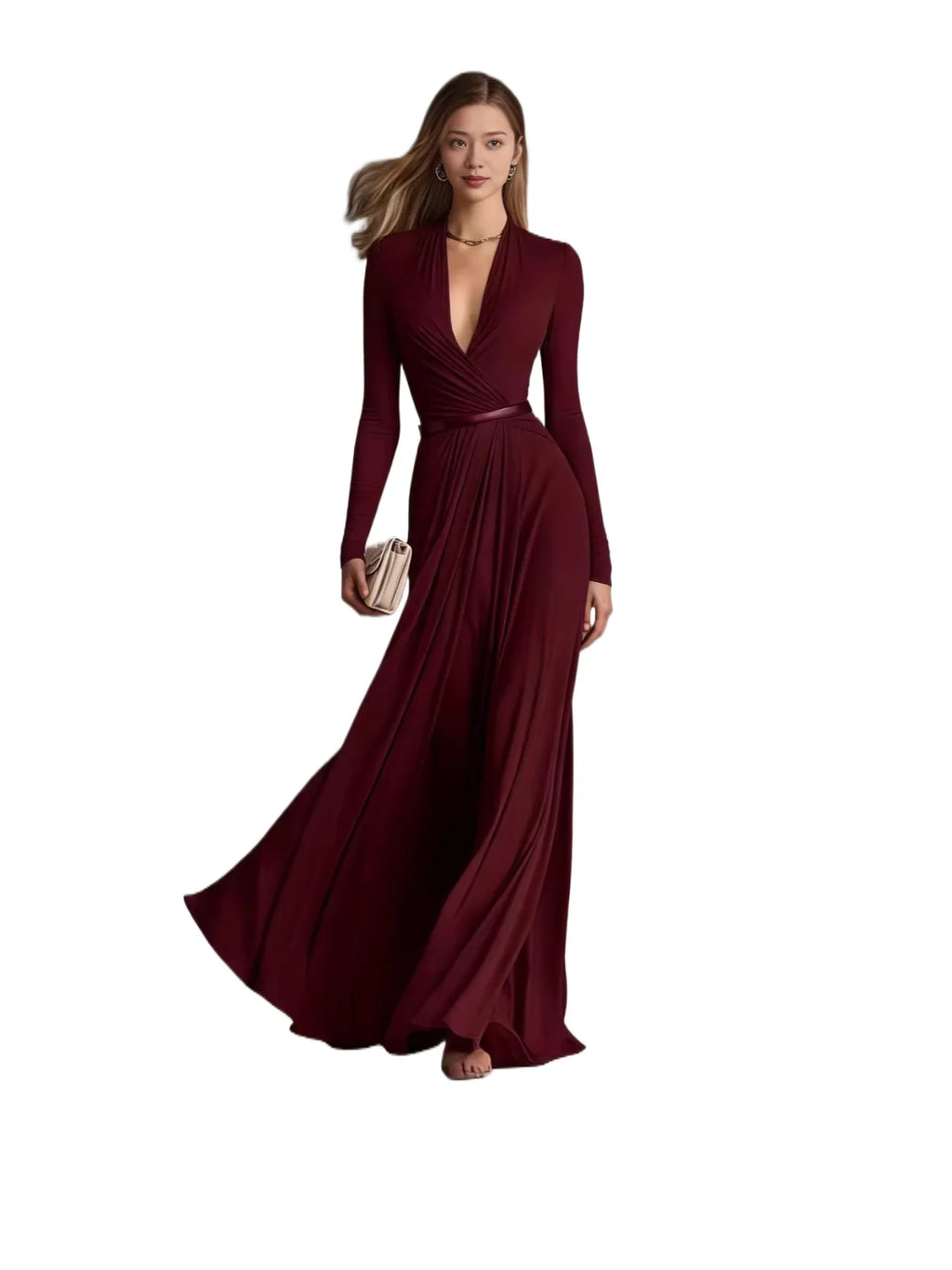 Robe Élégante Style Européen 2026
