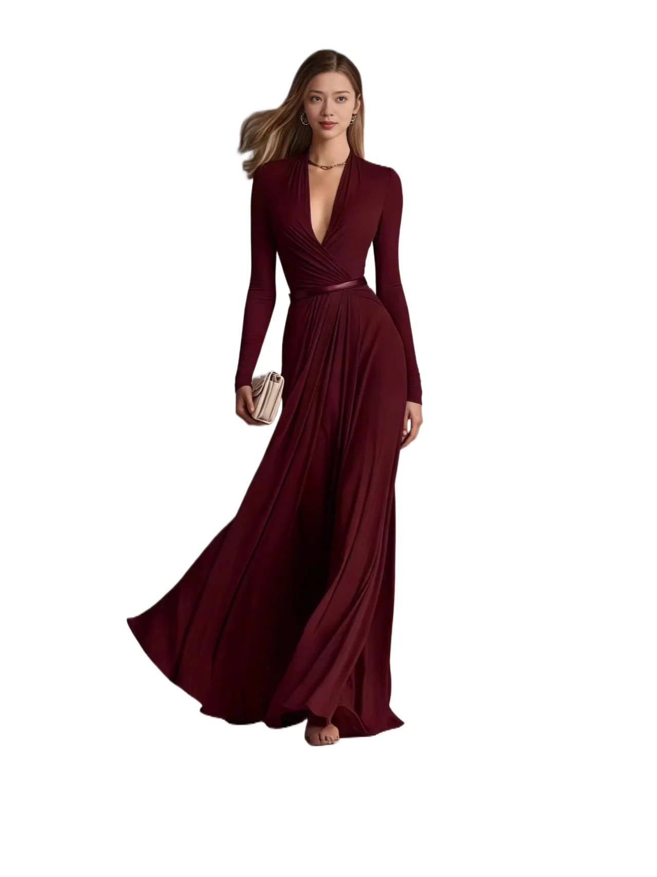 Robe Élégante Style Européen 2026