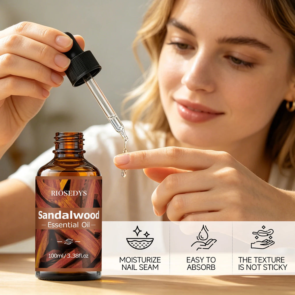 Huile Essentielle Bois de Santal – Massage & Soin Corps