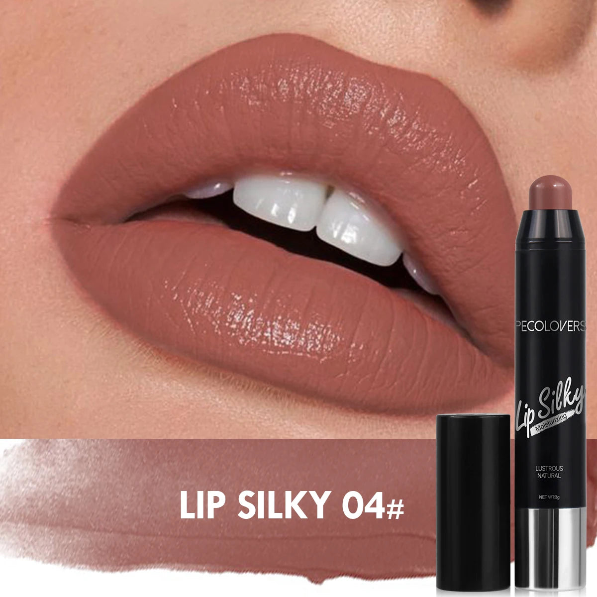 Crayon Rouge à Lèvres Mat Waterproof Longue Tenue