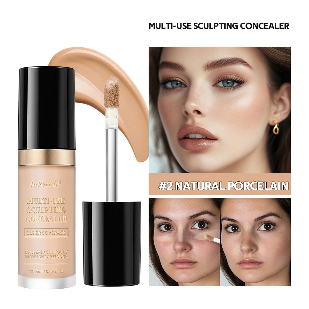 Fond de Teint Mat Longue Tenue + Correcteur Haute Couvrance