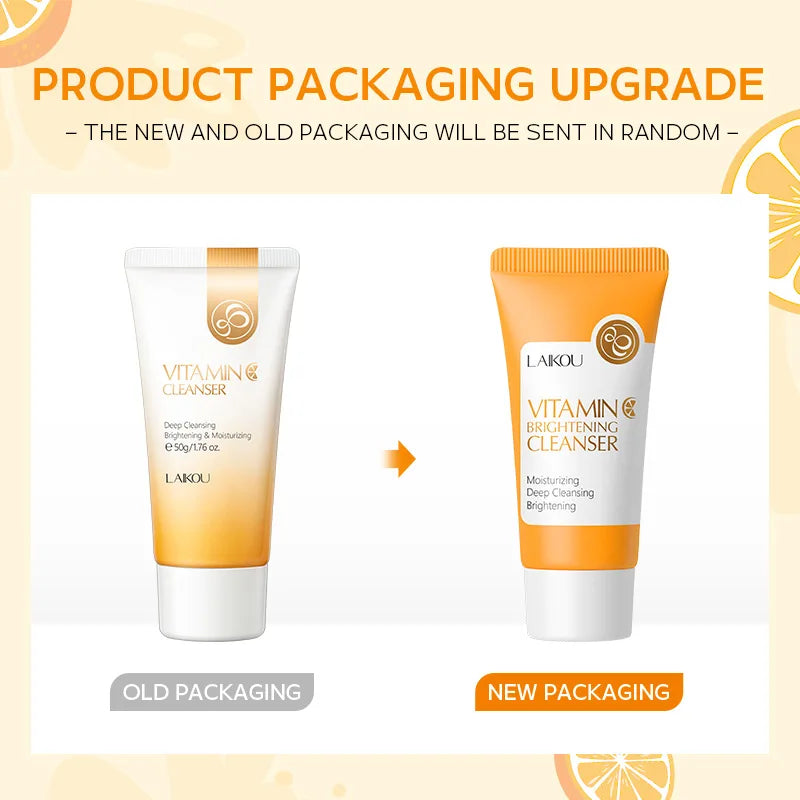 Nettoyant Visage Vitamine C LAIKOU 50g