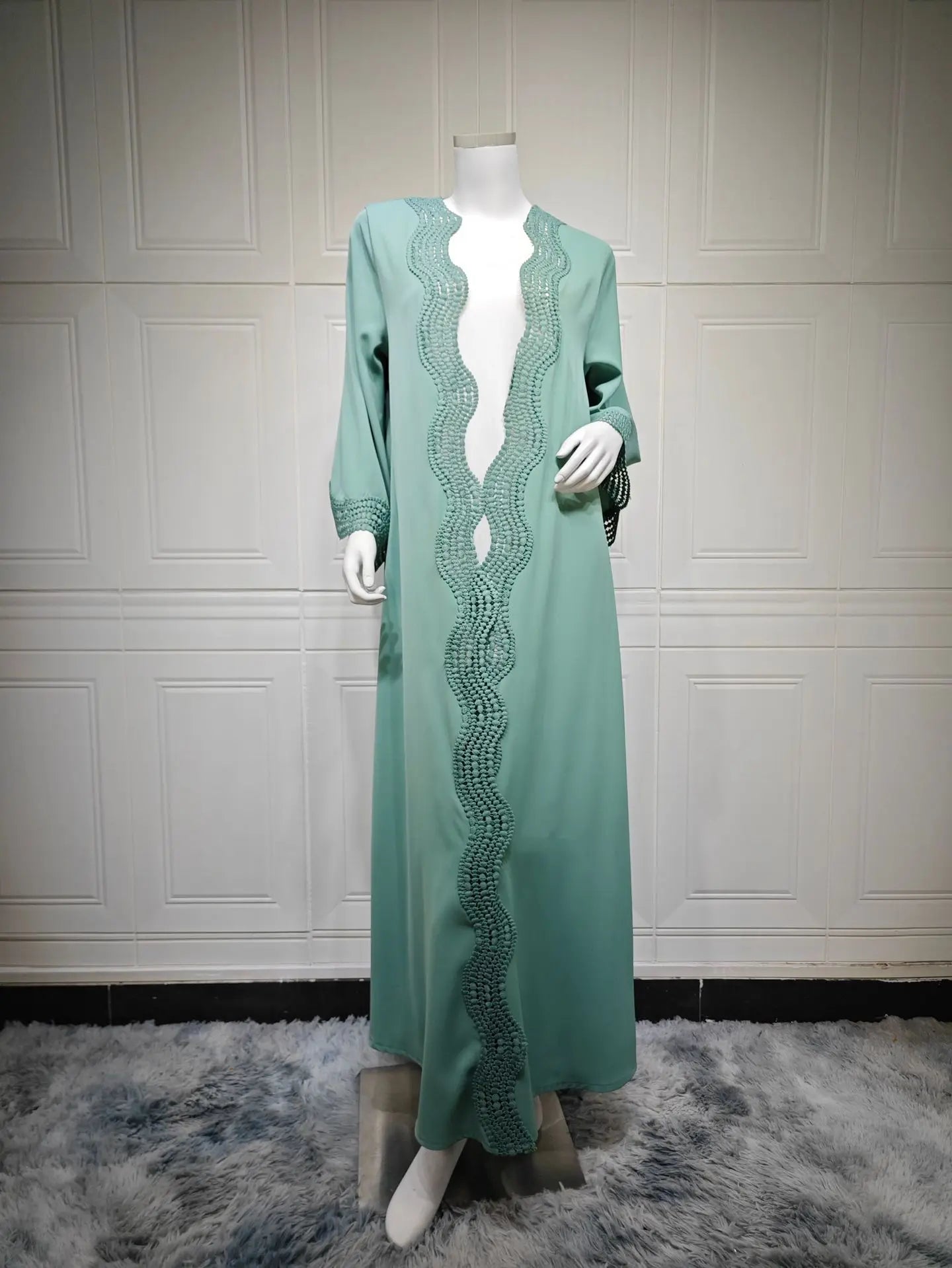 Abaya Dubai Kimono Caftan Femme