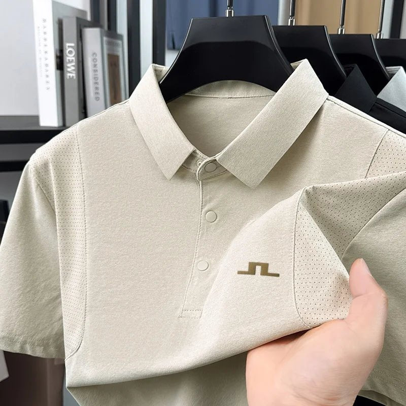 Polo Homme Manches Courtes – Style Minimaliste & Casual Été - ScopBazar