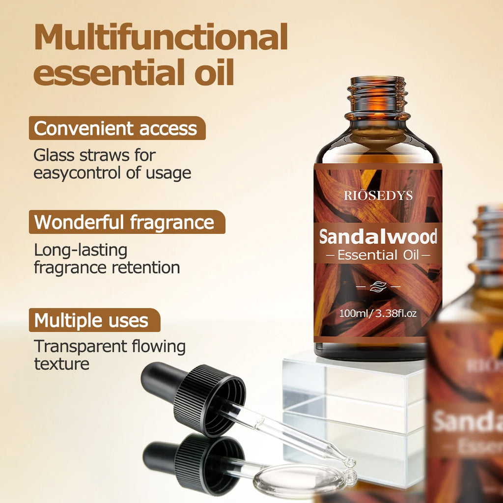 Huile Essentielle Bois de Santal – Massage & Soin Corps