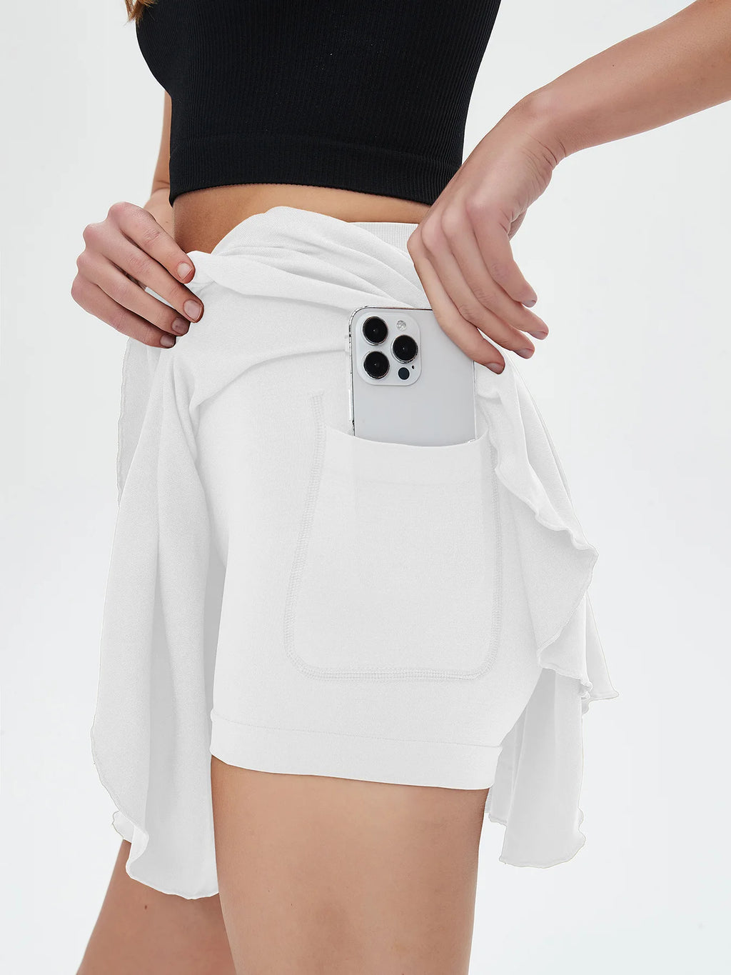 Short Jupe Sport Femme Running Yoga