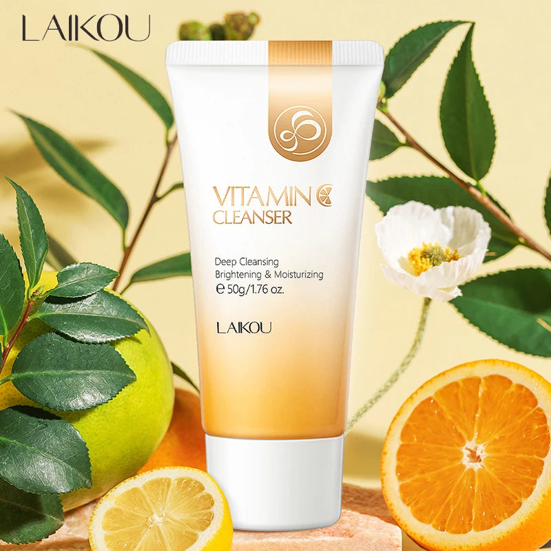 Nettoyant Visage Vitamine C LAIKOU 50g