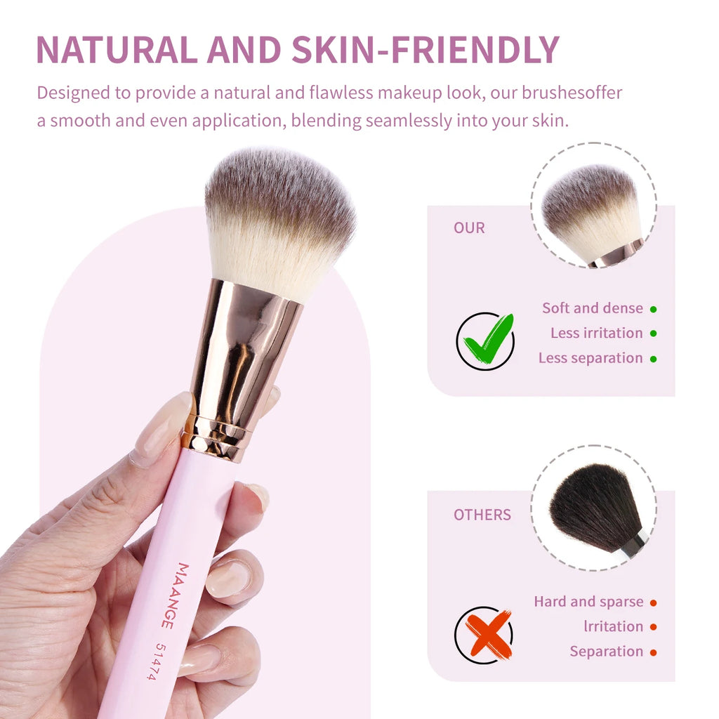 Set 7 Pinceaux Maquillage Teint & Yeux