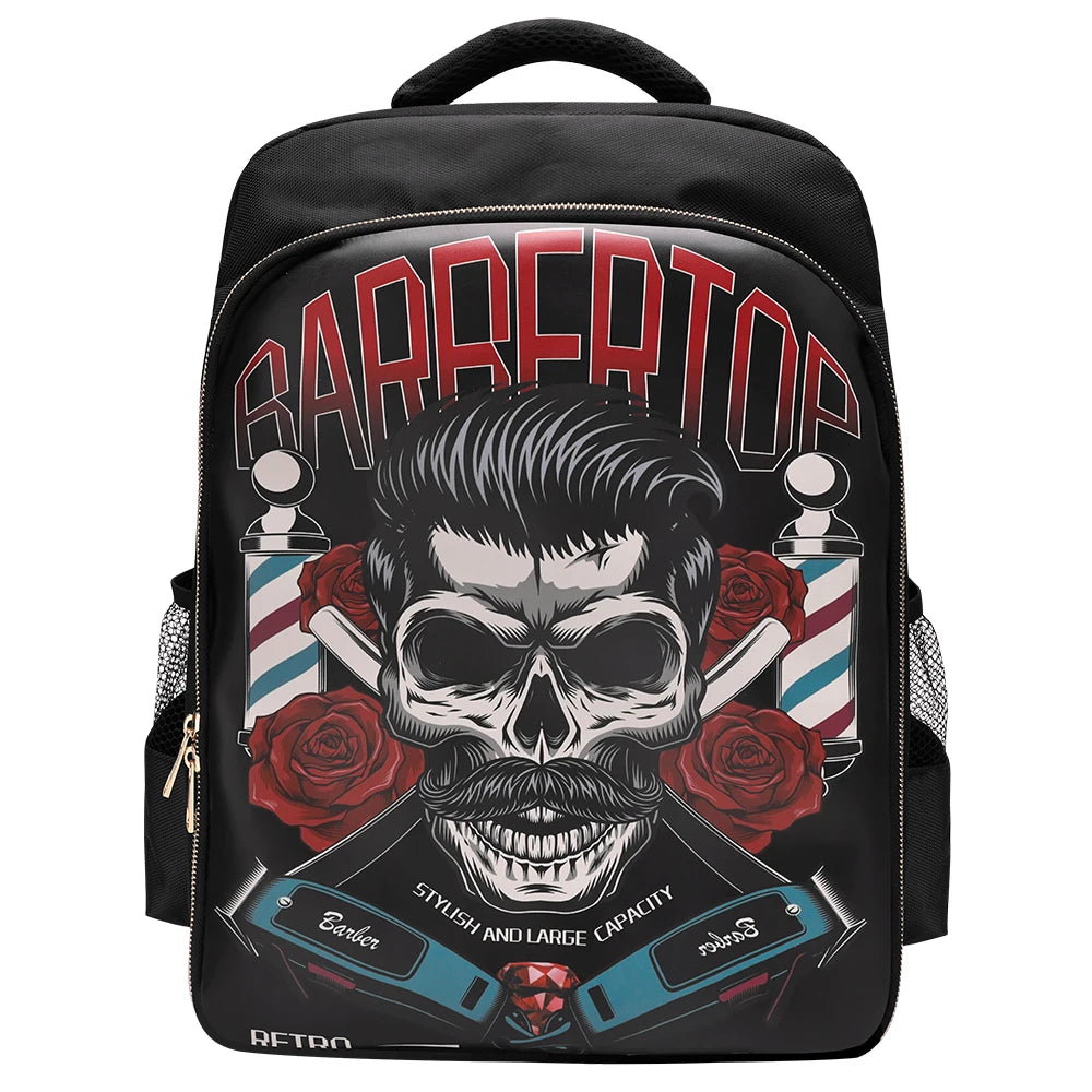 Sac Organisateur de Barbier – Sac à Dos Portable Haute Capacité pour Tondeuses et Accessoires