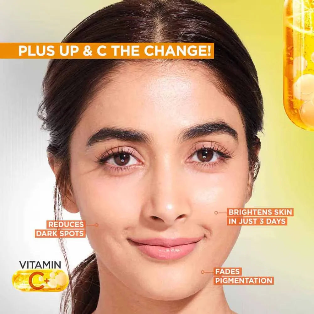 Sérum Éclat Vitamine C Garnier 30ml – Teint Unifié & Texture Lissée