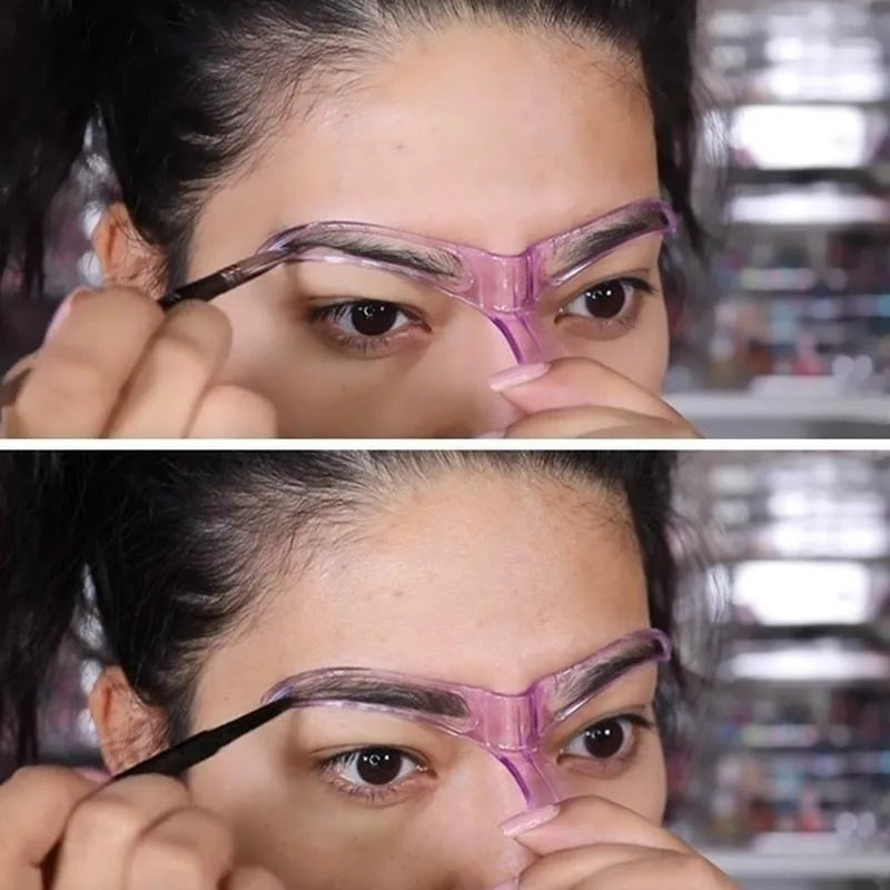 Kit 8 Pochoirs Sourcils – Gabarits Définition & Mise en Forme Sourcils Parfaits