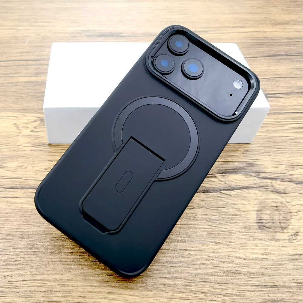Coque Armor Antichoc iPhone 17/16/15/14/13 – MagSafe, Béquille & Protection Totale