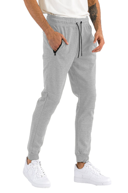 Jogging en Coton Chiné Confortable — Pantalon de Survêtement