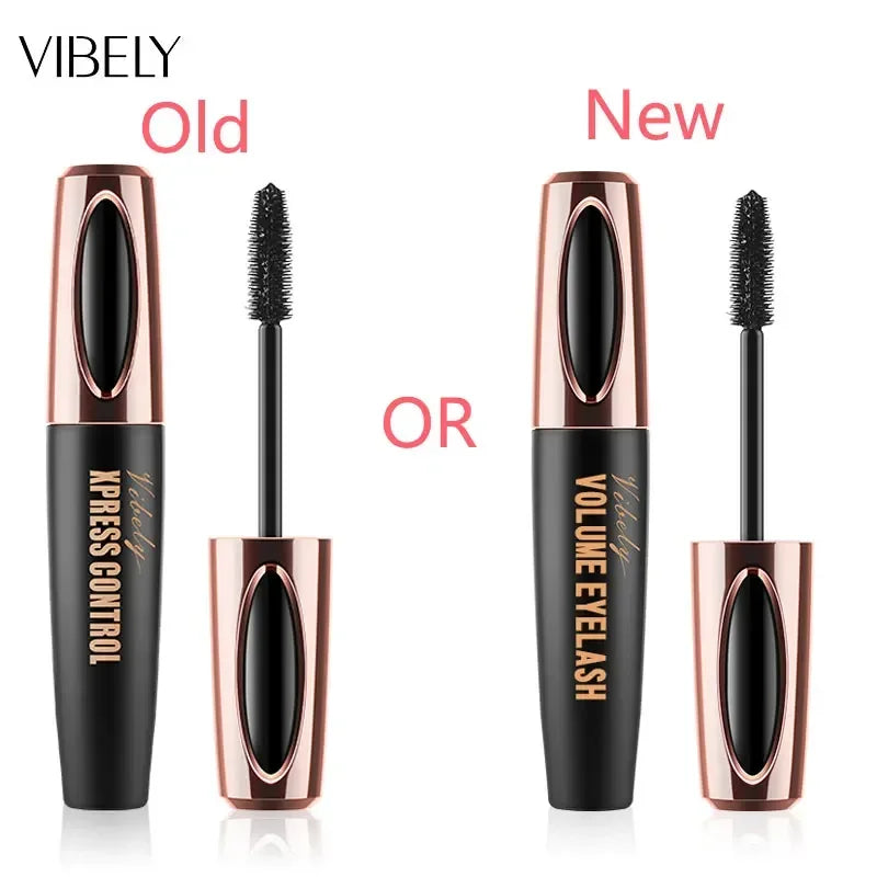 Mascara QIC 4D Silk Fiber 2 en 1 — Waterproof & Volumisant