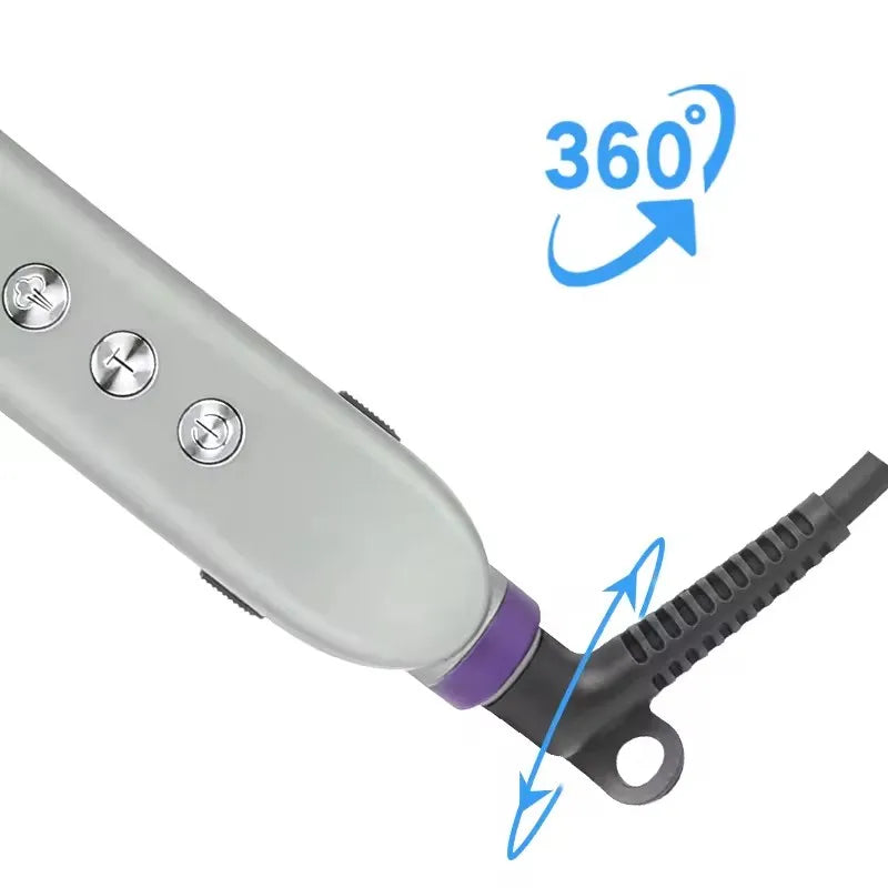 Brosse Lissante Vapeur Portable — Chauffage PTC & Spray Nano