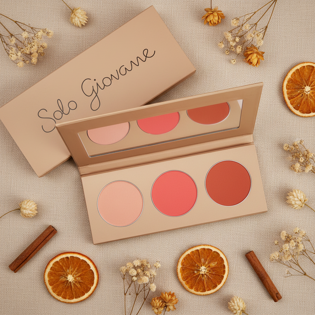 Flat lay Palette Blush N°11