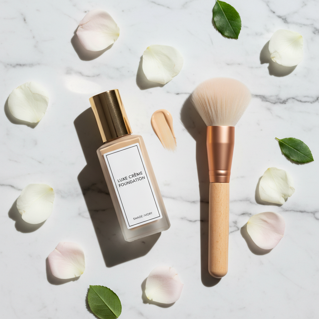 Fond de Teint - Flat Lay