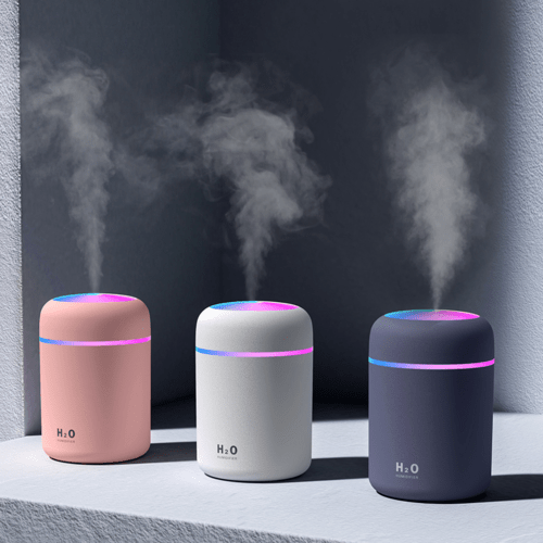 Humidificateur d'Air Portable & Diffuseur d'Huiles Essentielles — Voiture & Maison - ScopBazar