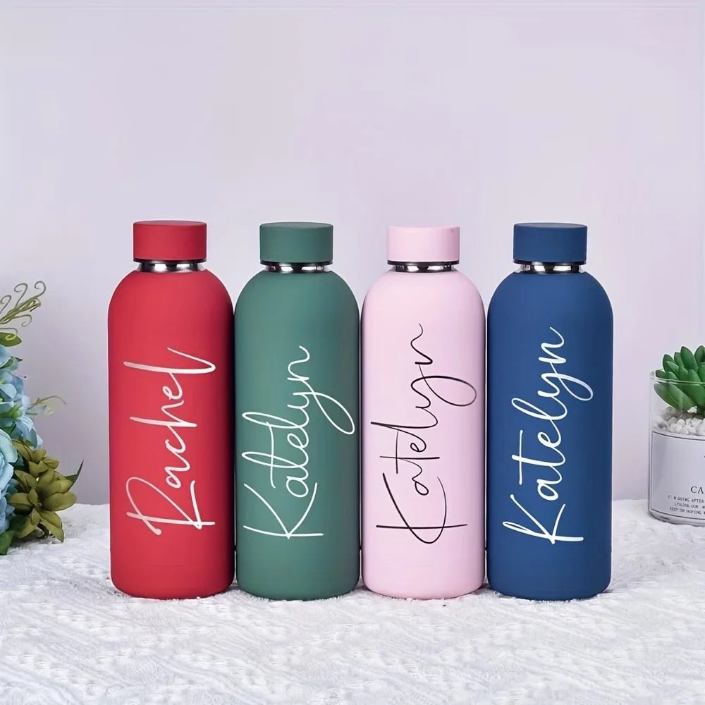 Acheter Bouteille d'eau en inox personnalisée avec gravure de prénom - ScopBazar