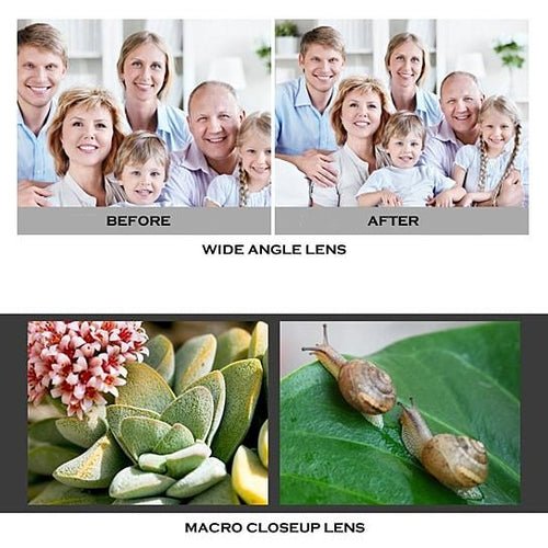 Objectif Grand Angle Ultra Wide pour Smartphone — + Macro - ScopBazar