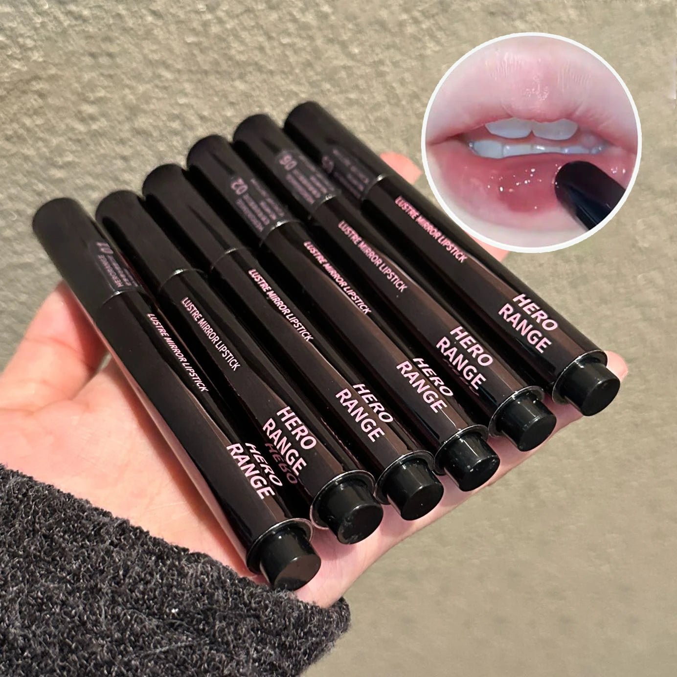 Rouge à Lèvres Longue Tenue avec Miroir Intégré – Hydratant - ScopBazar