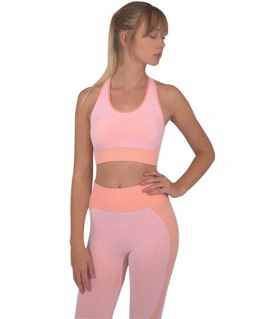 Brassière Sport Sans Coutures - Rose - ScopBazar