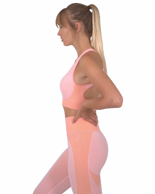 Brassière Sport Sans Coutures - Rose - ScopBazar