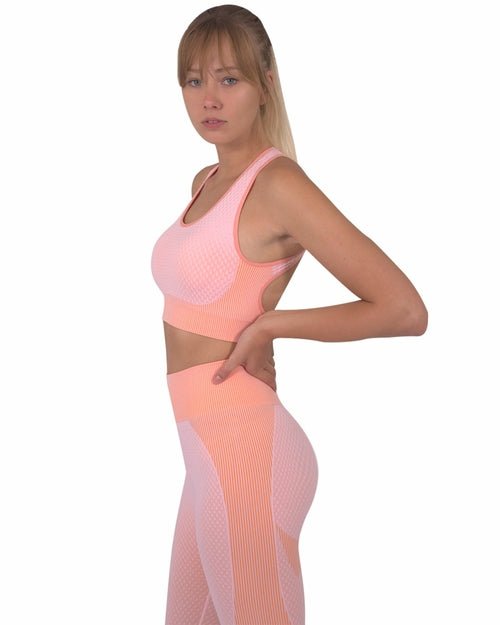 Brassière Sport Sans Coutures - Rose - ScopBazar