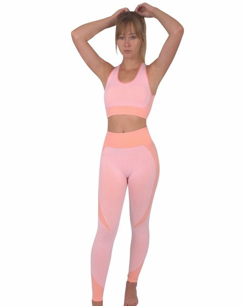 Brassière Sport Sans Coutures - Rose - ScopBazar