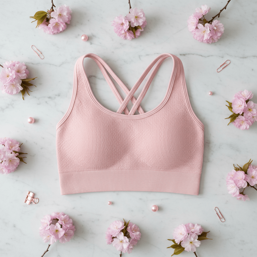 Brassière Sport Sans Coutures - Rose - ScopBazar