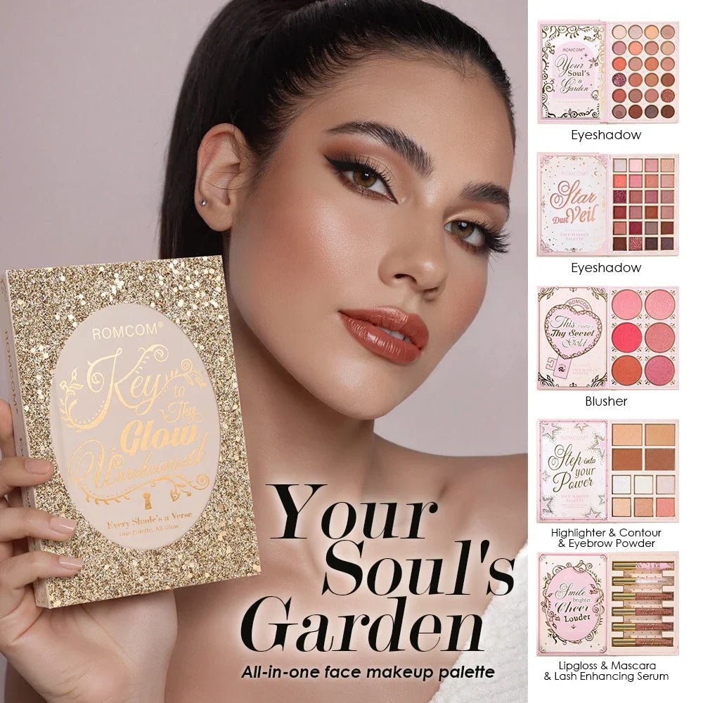 Kit Maquillage Complet 5 en 1 – Fard, Blush, Contour & Gloss - ScopBazar