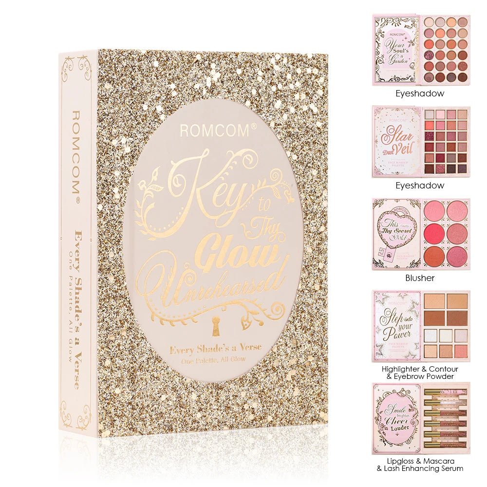 Kit Maquillage Complet 5 en 1 – Fard, Blush, Contour & Gloss - ScopBazar