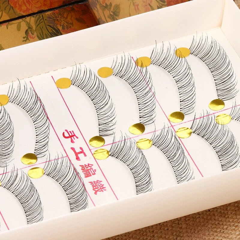Faux Cils Naturels Longue Durée – Lot de 10 Paires 217 - ScopBazar