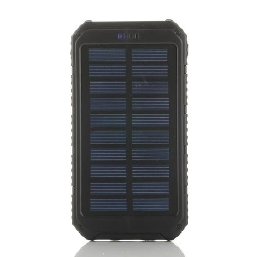 Batterie Solaire Portable 6000mAh — Double USB & Lampe Torche - ScopBazar