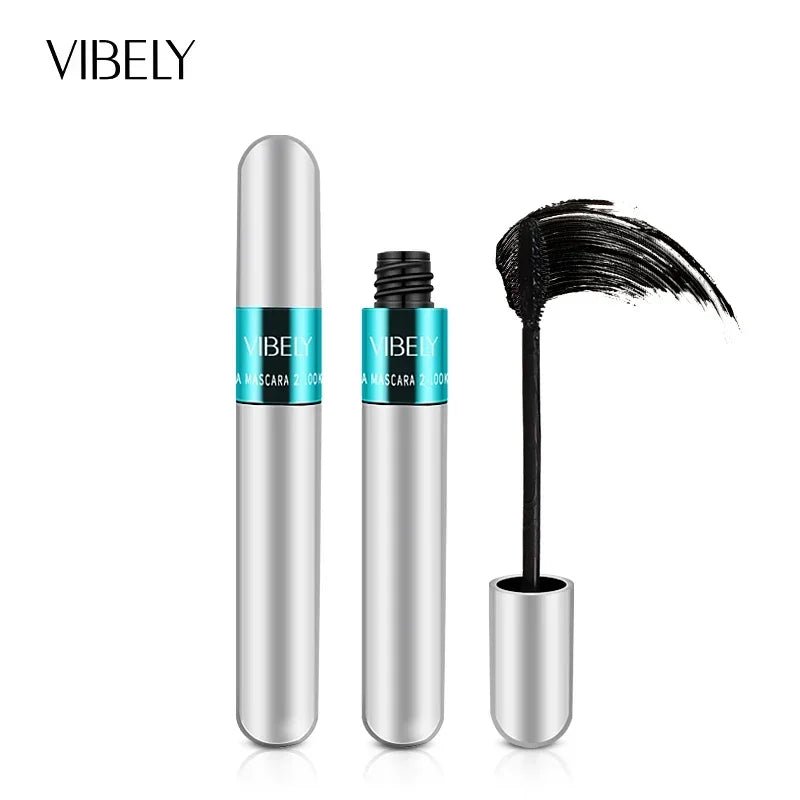 Mascara QIC 4D Silk Fiber 2 en 1 — Waterproof & Volumisant - ScopBazar
