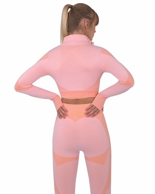 Veste de Sport Seamless Trois — Rose - ScopBazar