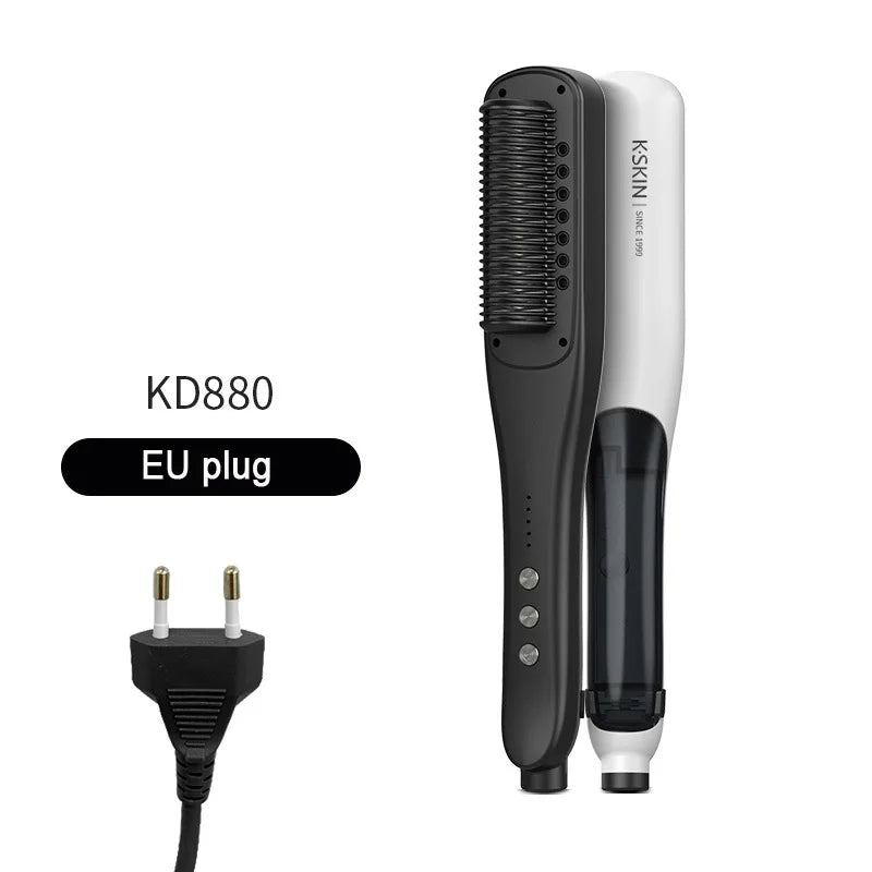 Brosse Lissante Vapeur Portable — Chauffage PTC & Spray Nano - ScopBazar
