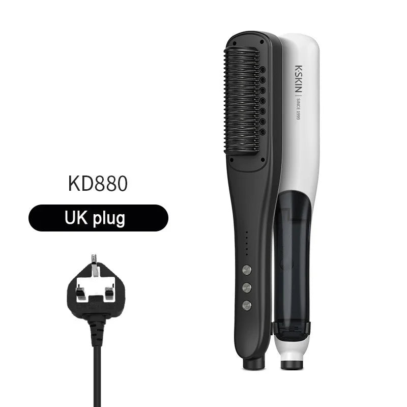 Brosse Lissante Vapeur Portable — Chauffage PTC & Spray Nano - ScopBazar