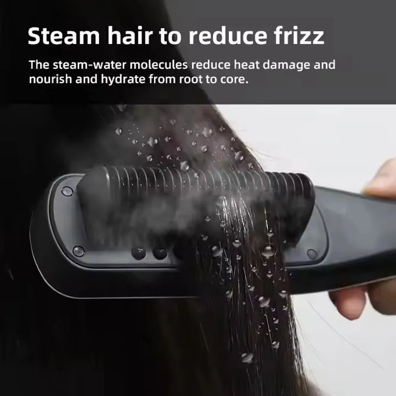 Brosse Lissante Vapeur Portable — Chauffage PTC & Spray Nano - ScopBazar
