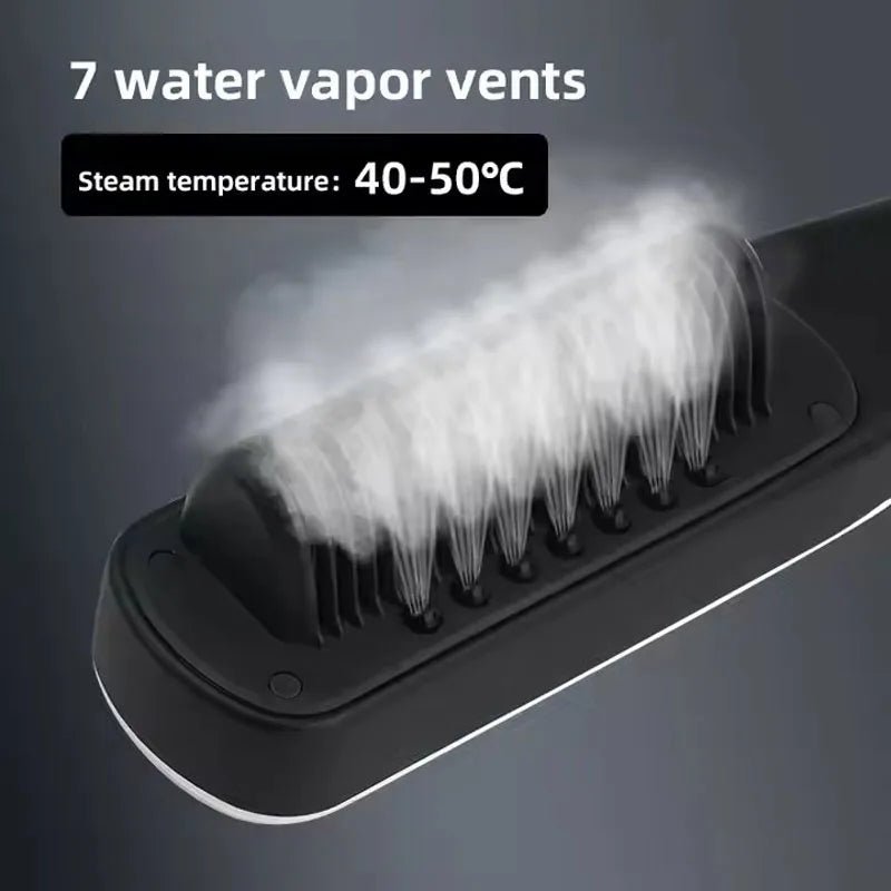 Brosse Lissante Vapeur Portable — Chauffage PTC & Spray Nano - ScopBazar